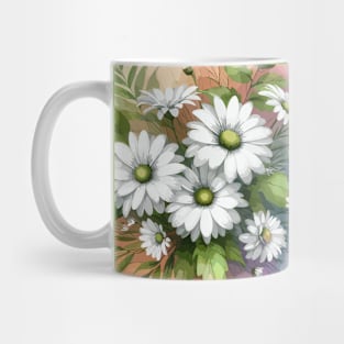 White Daisies Mug